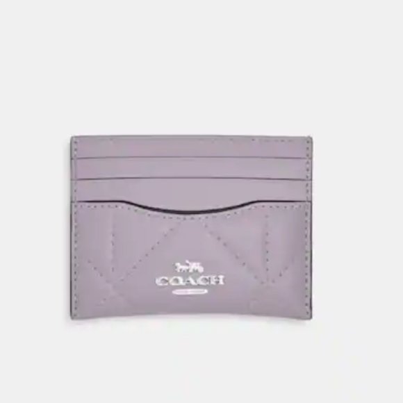 Coach - ID Card Case With Puffy Diamond Quilting (NWT)
